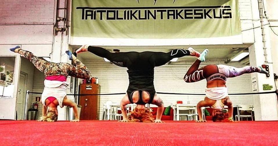 Vielä tuli tehtyä tempputreenejäkin, eikä vauva ollut masussa moksiskaan. ;)