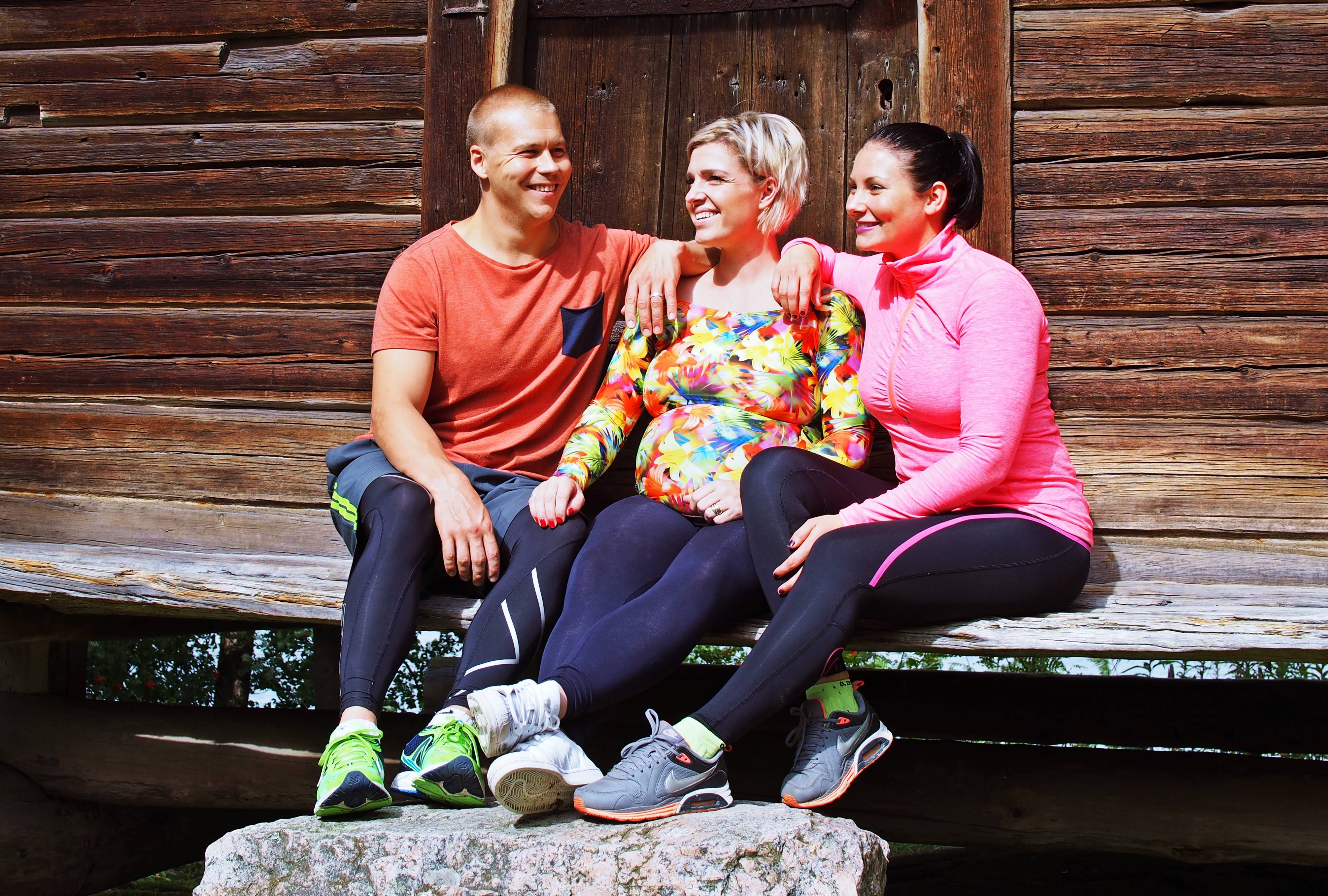 Elokuussa suunniteltiin Emmin ja Tuukan kanssa tulevan syksyn työjuttuja. Oli tosi kiva tehdä kolmistaan töitä.