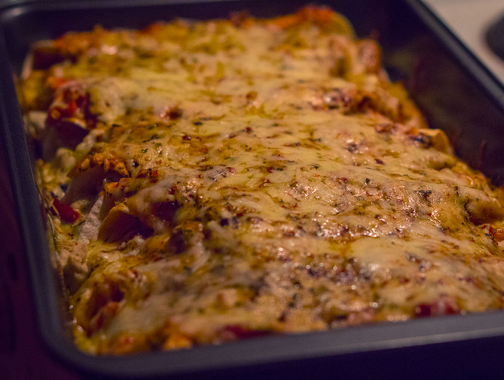enchiladas de Pollo