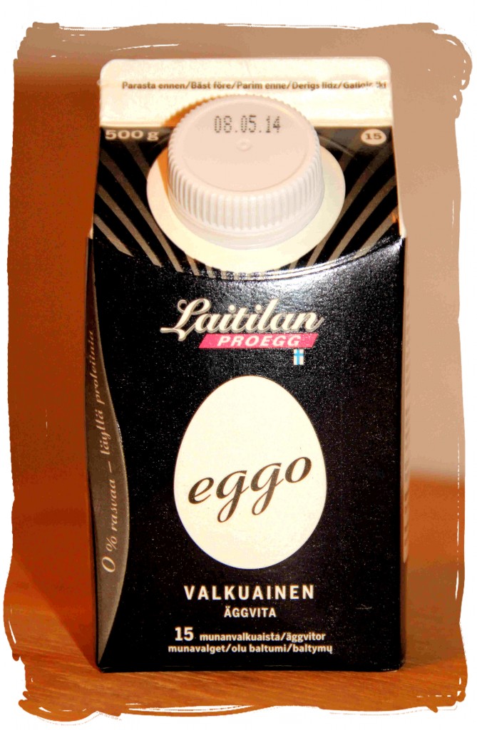 Ravintosisältö: proteiinia 9,9 g/100g, rasvaa 0g/100g. Tuote on laktoositon ja gluteeniton.