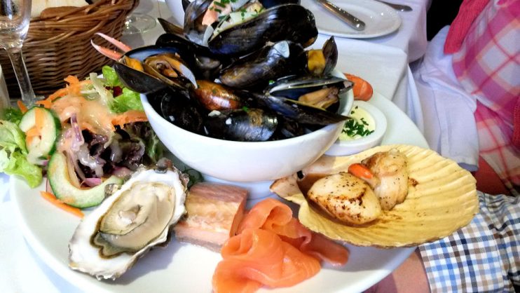 Pierhousen Sea Platter. Mun miehen annosvalinta. Iski kateus! ;)