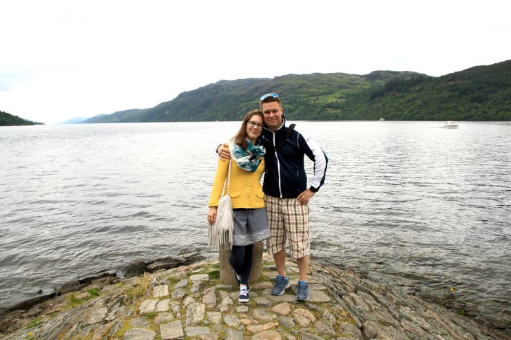 Fort Augustuksesta on kauniit maisemat Loch Nessille. Hirviötä ei näkynyt.