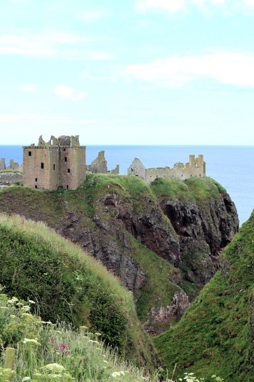 Päivän pääkohde: Dunnottar Castle.