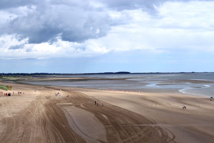 Broughty Ferryn ranta on upea.