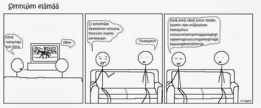 Tollai tietty viisastelen.