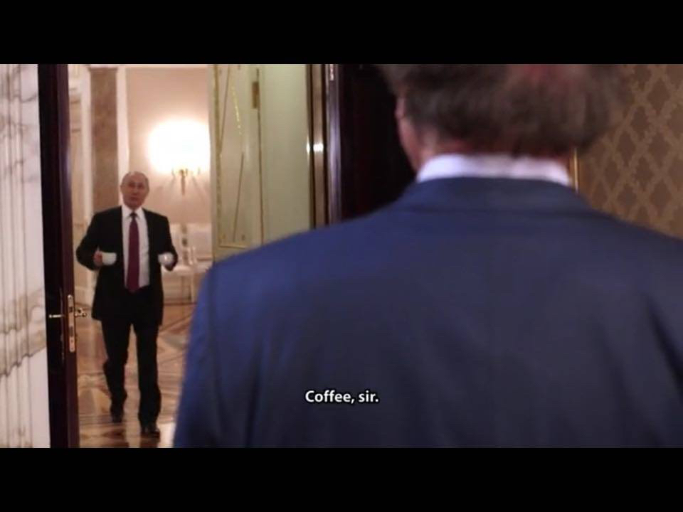 Teidän kahvinne, sir!