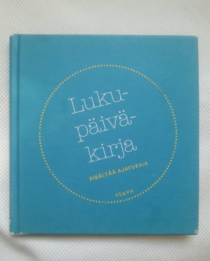 turkoosi lukupäiväkirja 1