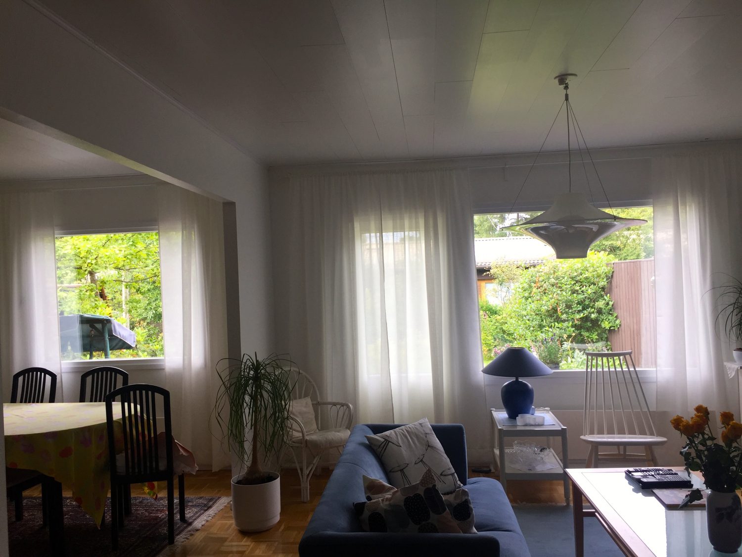 remppa olohuone jälkeen