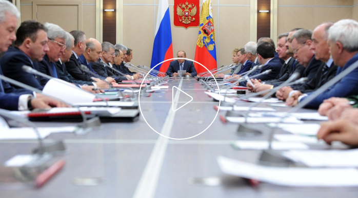 Security Council Meeting. Vladimir Putin held a Security Council meeting to discuss state policy on Russia’s nuclear, radiation, chemical and biological security. Lähde: kremlin.ru