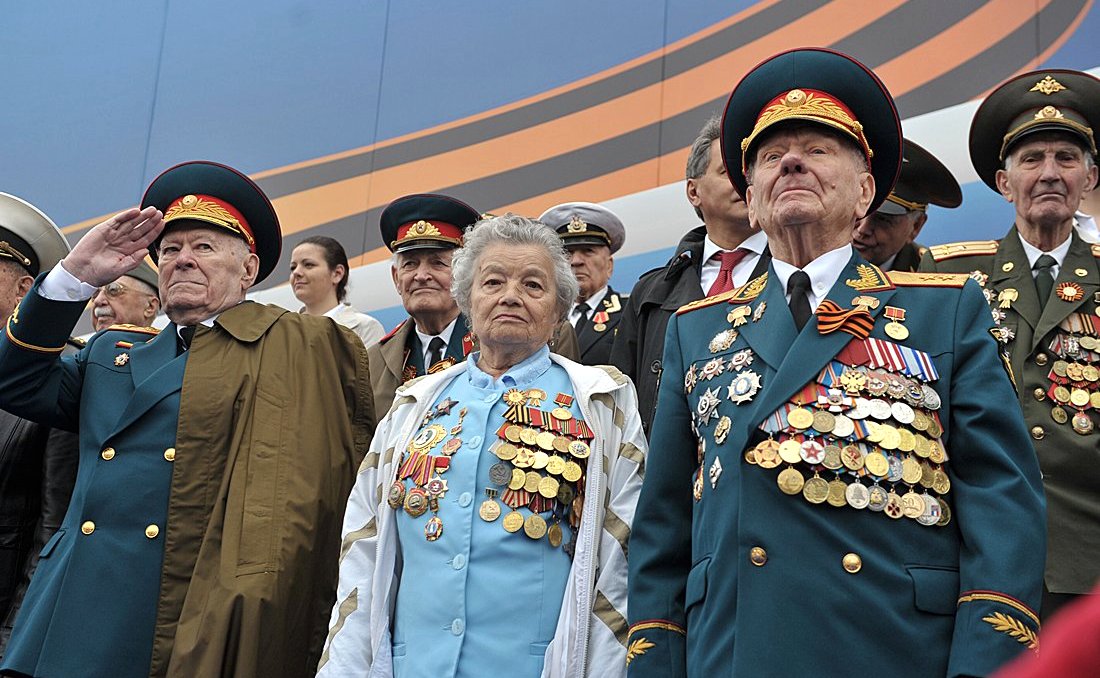 At the military parade on Red Square to celebrate the 67th anniversary of Victory in the Great Patriotic War. Photo: kremlin.ru