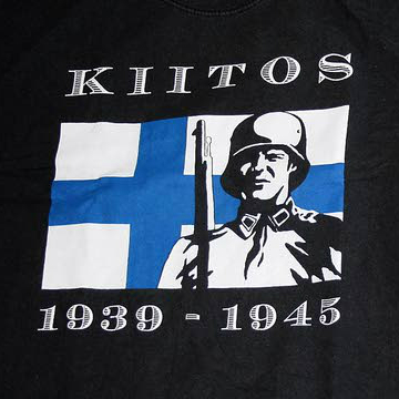 Bild av en "Kiitos 1939-1945" t-shirt.