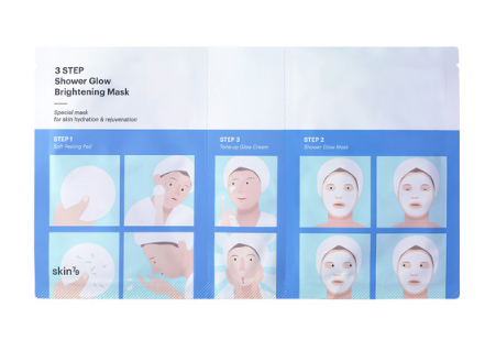 Skin79 3 Step Shower Glow Brightening Mask