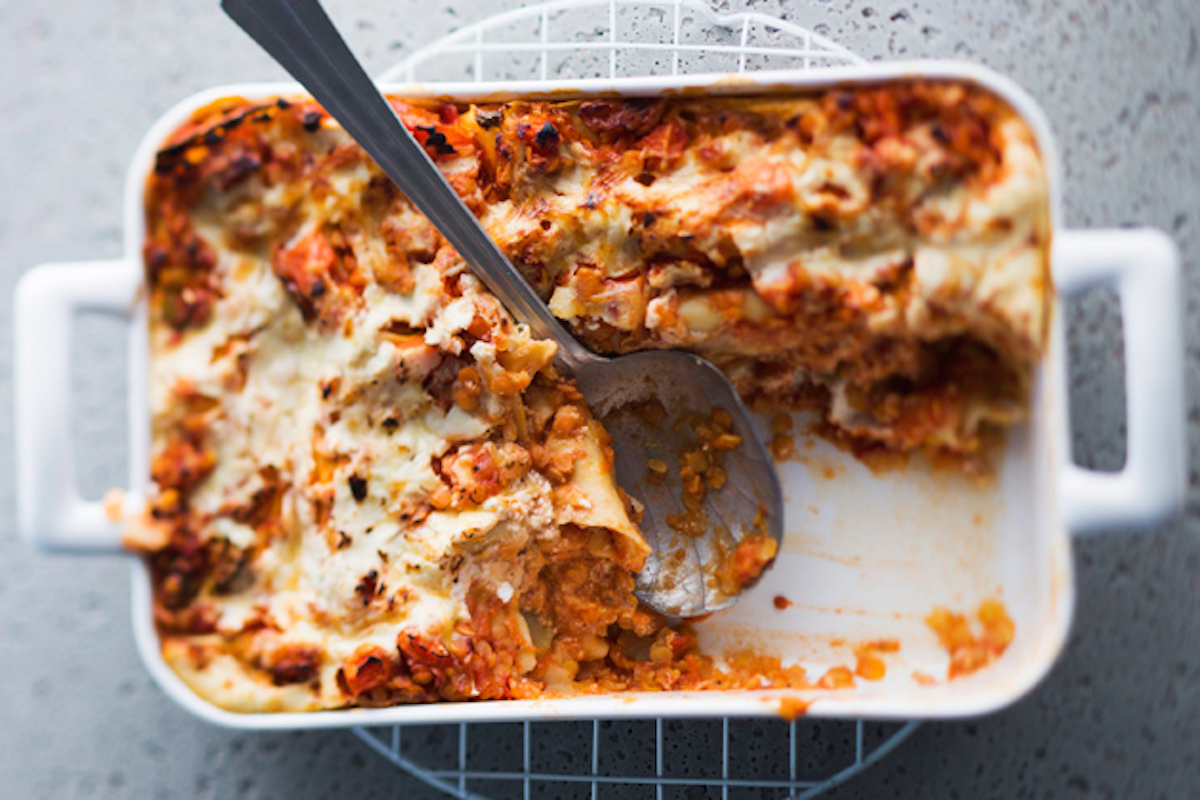 kasvislasagne