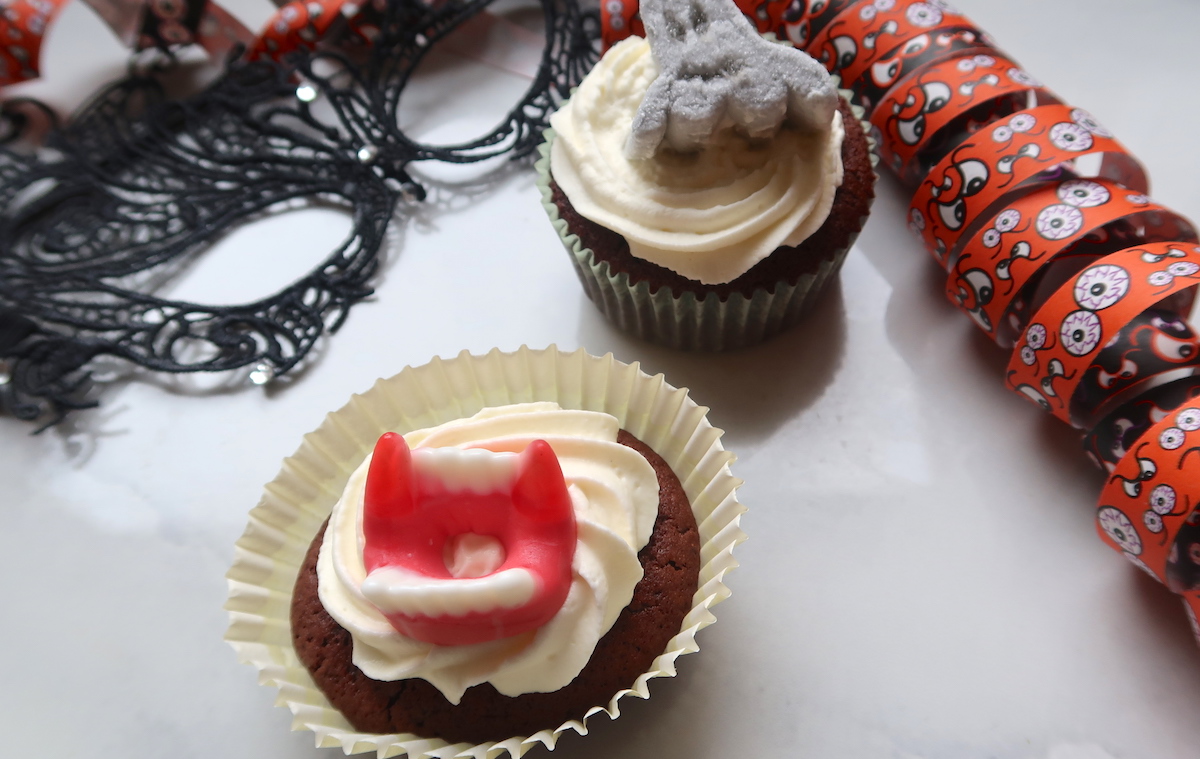 Halloween-muffinit