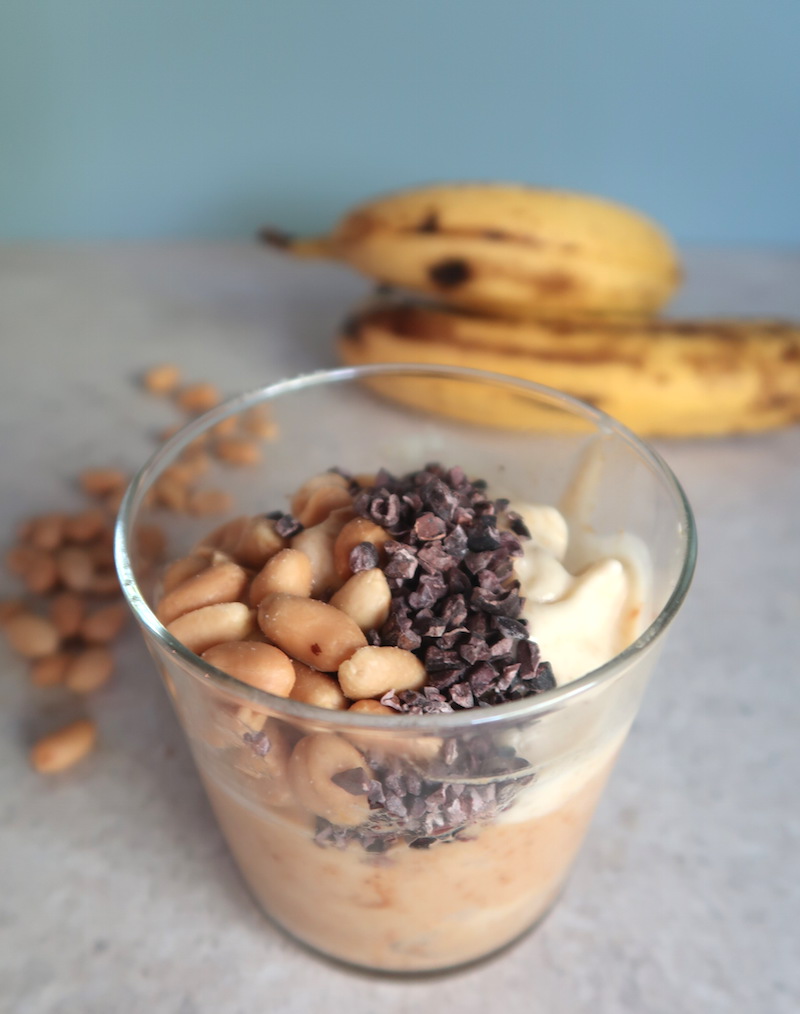 Snickers-nicecream