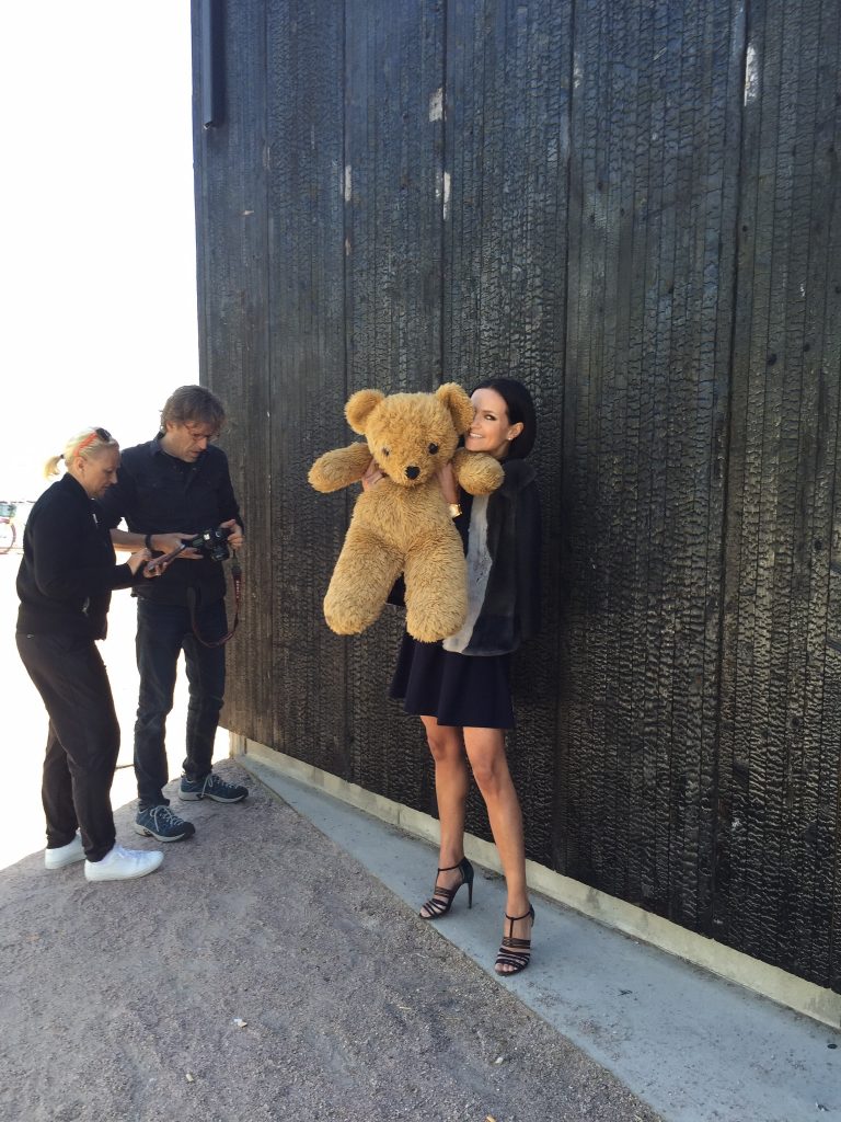 Making of kuva: Inka Ikonen Tyyli: Mila Pentti
